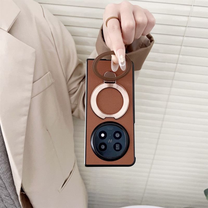 Mobiltelefon Tokok Oppo Find N5 Műbőr Gyűrűtartó