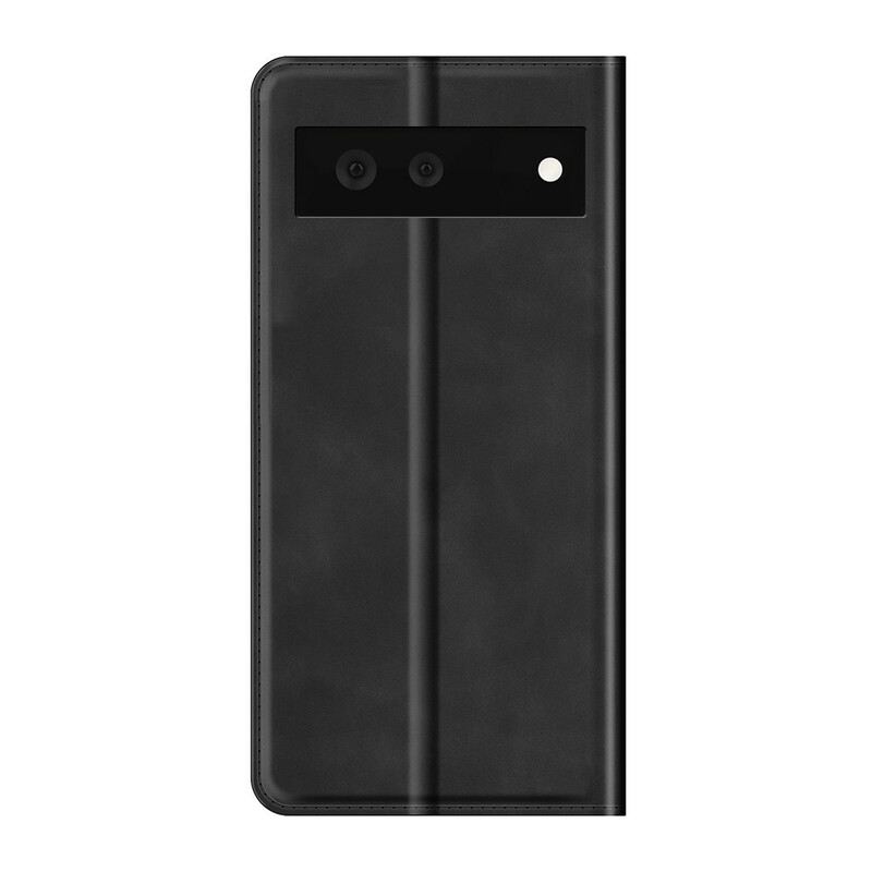 Fliptok Google Pixel 6 Bőrtok Skin Touch