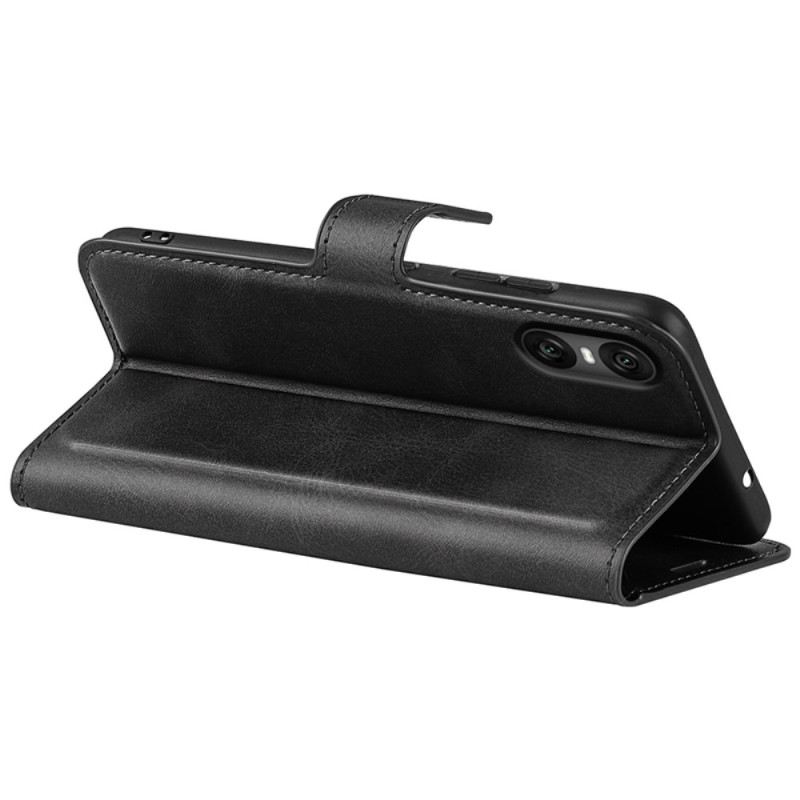 Bőrtok Sony Xperia 10 Vi Bőr Stílus