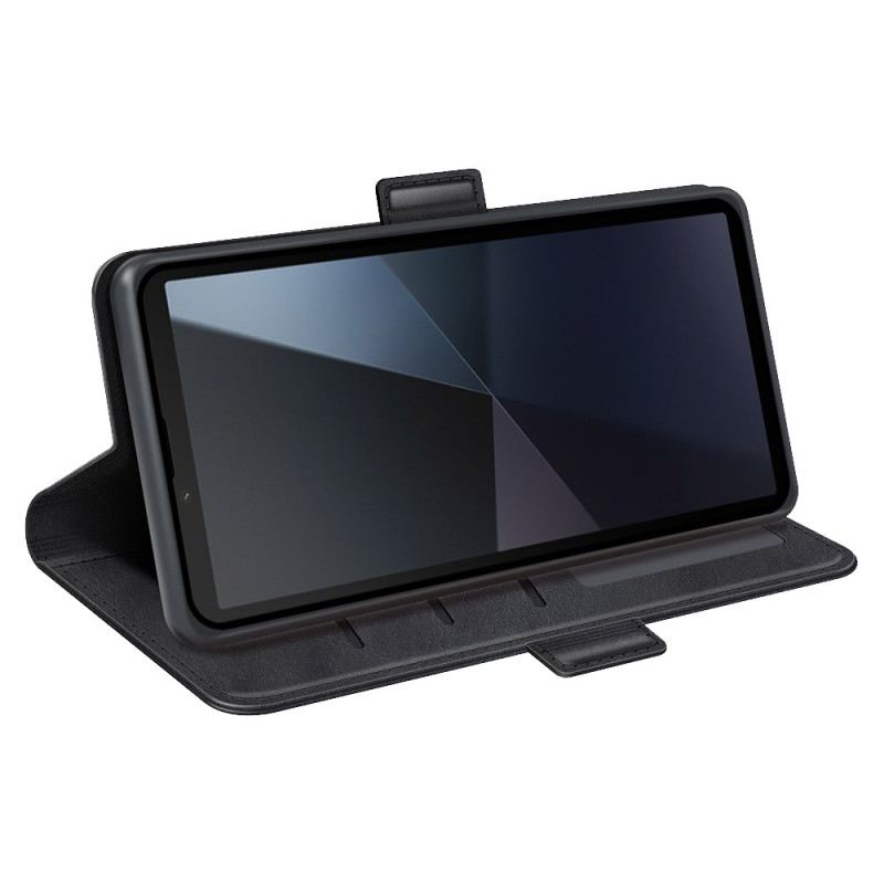 Bőrtok Sony Xperia 10 Vi Kettős Kapocs