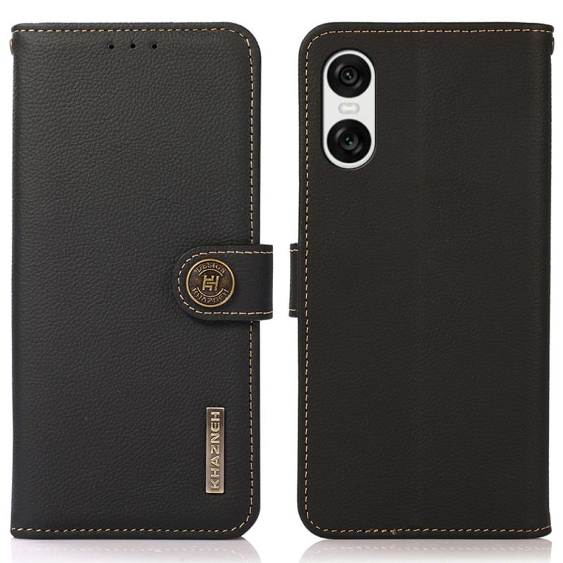 Bőrtok Sony Xperia 10 Vi Khazneh