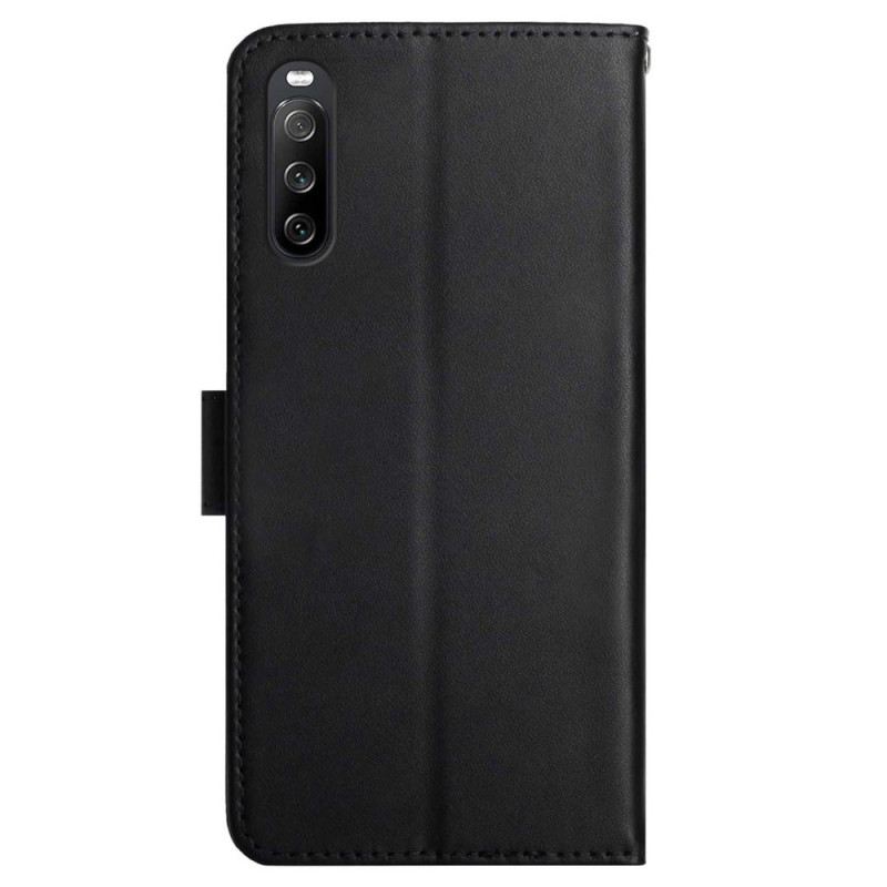 Fliptok Sony Xperia 10 Vi Nappa Bőr