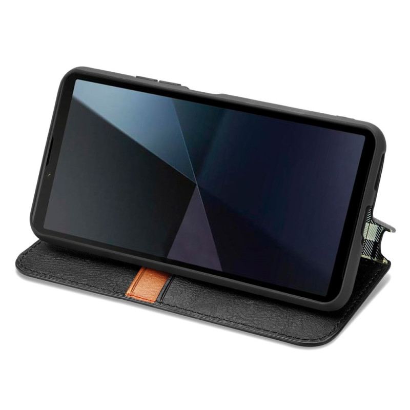 Fliptok Sony Xperia 10 Vi Vintage Frieze