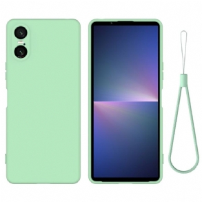 Tok Sony Xperia 10 Vi Folyékony Szilikon Szíj