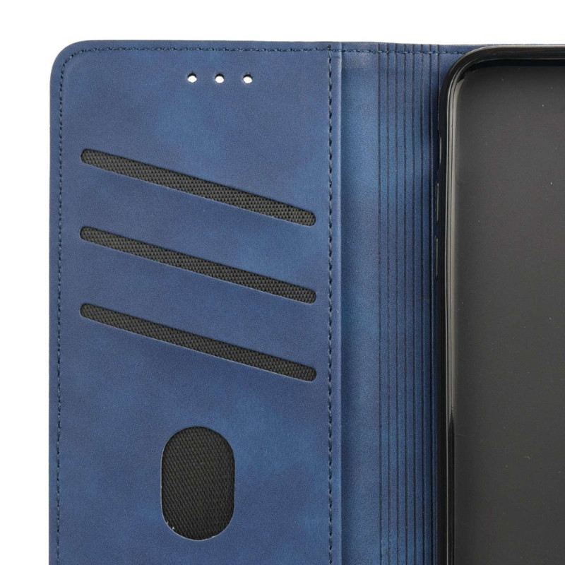 Fliptok Samsung Galaxy M23 5G Bőrtok Kéttónusú Aláírás