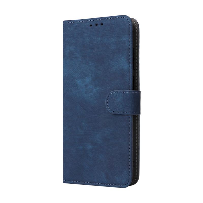 Bőrtok Samsung Galaxy A15 Bőr Stílusú Pénztárca Rfid-blokkolással