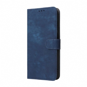 Bőrtok Samsung Galaxy A15 Bőr Stílusú Pénztárca Rfid-blokkolással