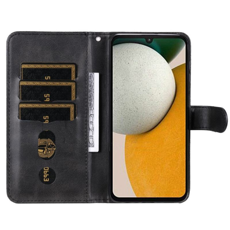 Bőrtok Samsung Galaxy A15 Elülső Érmetáska