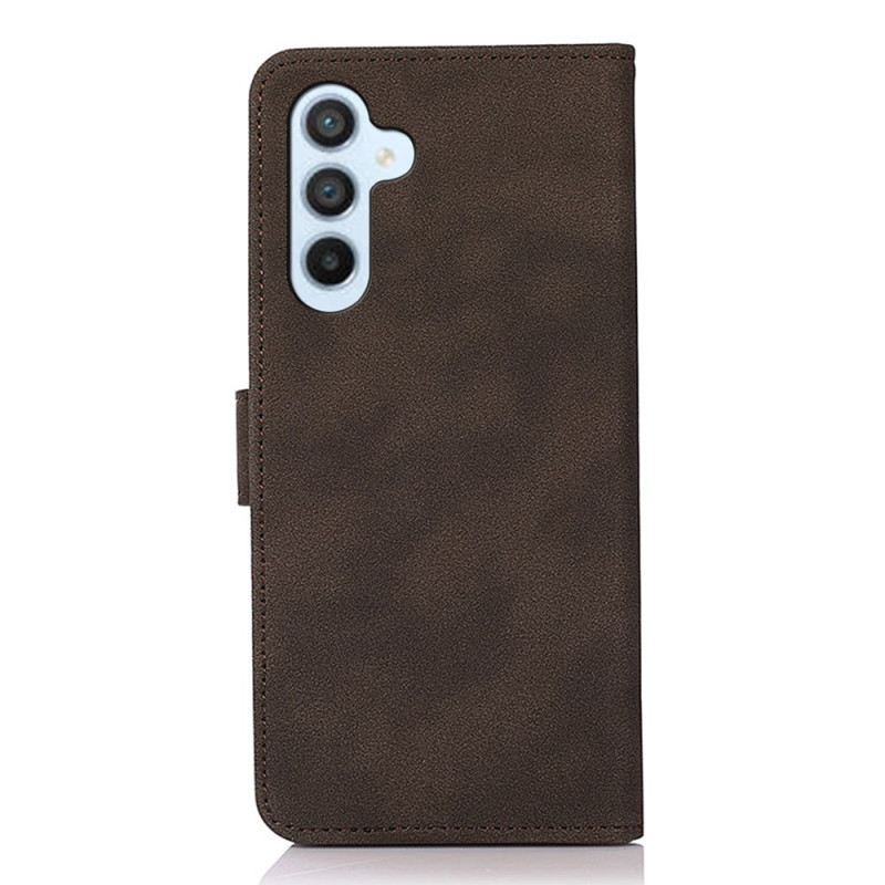 Bőrtok Samsung Galaxy A15 Khazneh Bőrhatás