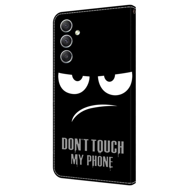 Bőrtok Samsung Galaxy A15 Ne Érintse Meg A Telefonomat