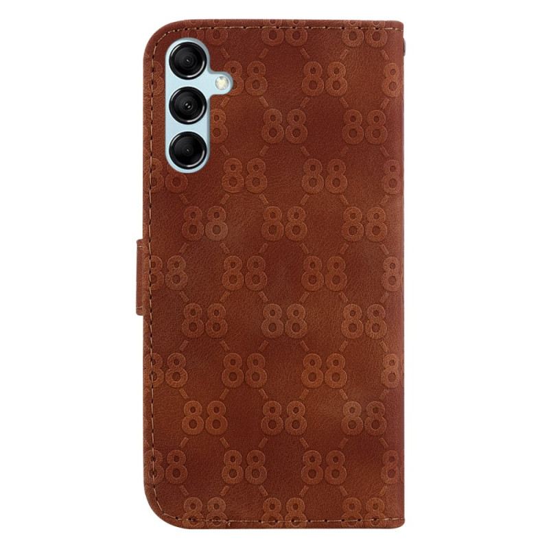 Fliptok Samsung Galaxy A15 88-as Kivitel Hevederrel