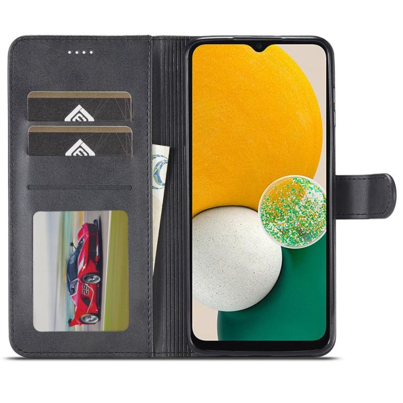 Fliptok Samsung Galaxy A15 Bőrhatású Lc.imeeke