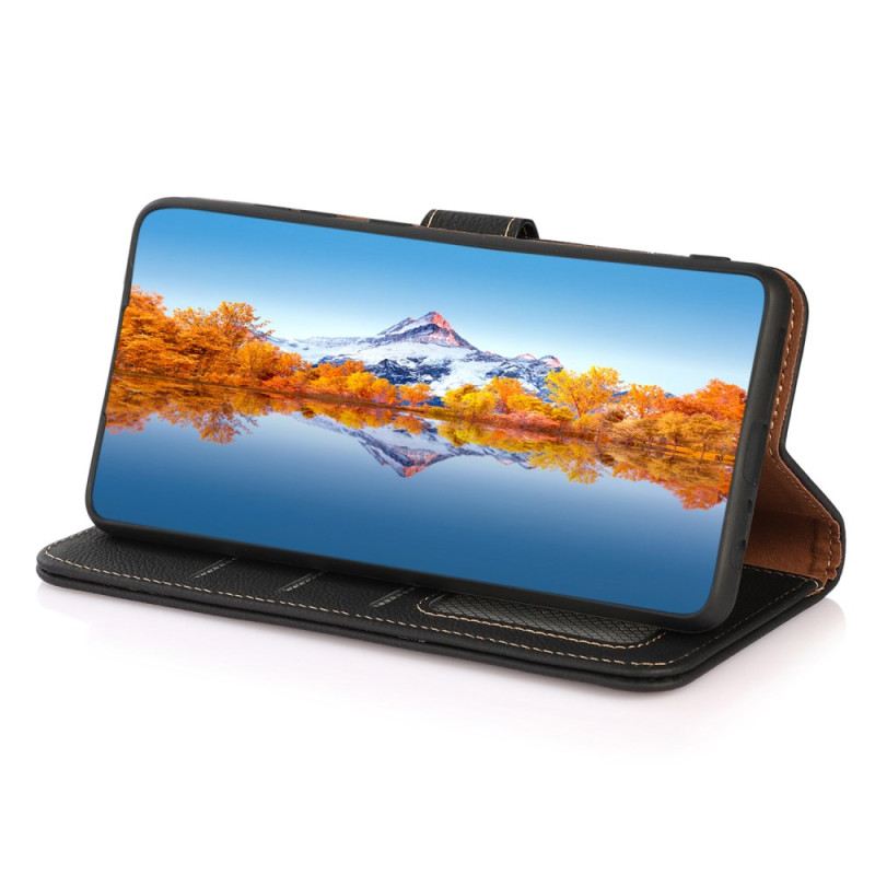 Fliptok Samsung Galaxy A15 Khazneh Rfid Blokkoló Pénztárca