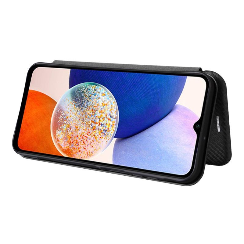 Fliptok Samsung Galaxy A15 Klasszikus Szénszál