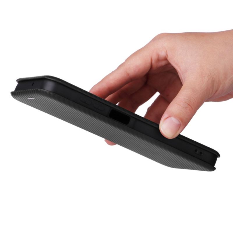 Fliptok Samsung Galaxy A15 Klasszikus Szénszál