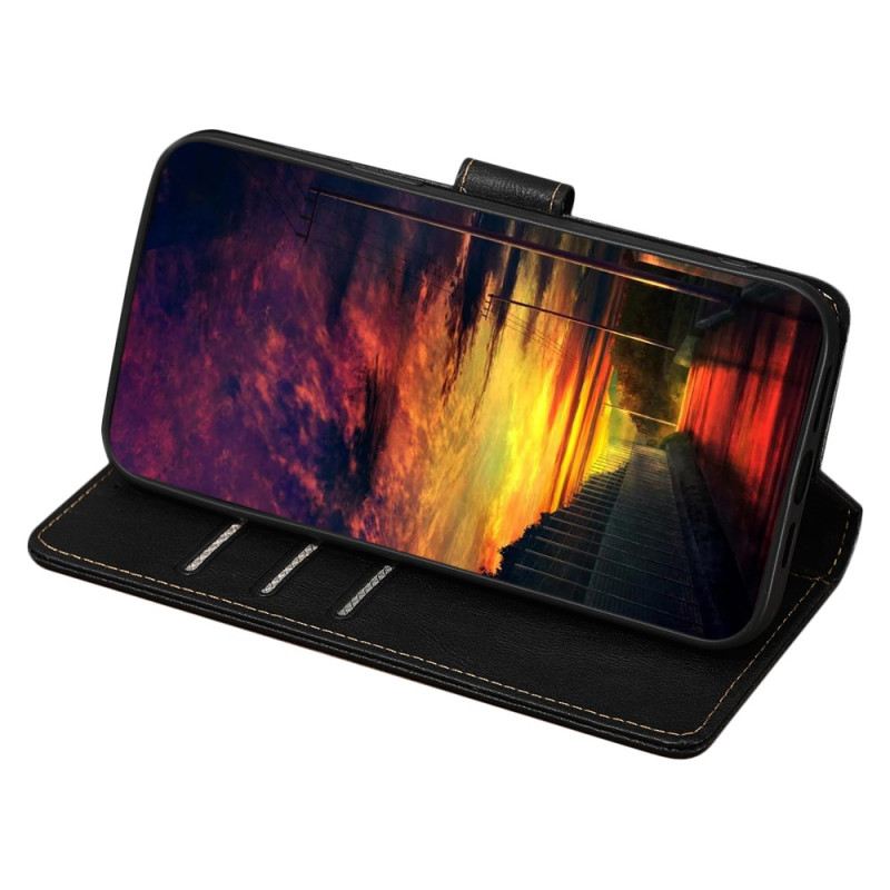 Fliptok Samsung Galaxy A15 Pénztárca Rfid-blokkolással