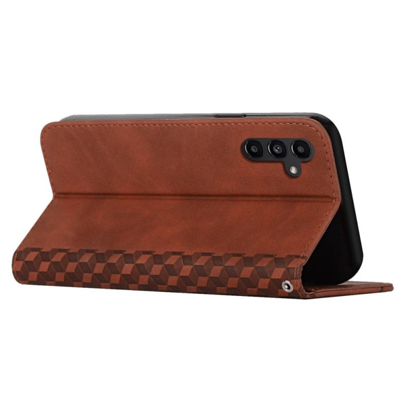 Fliptok Samsung Galaxy A15 Velúr Stílusú 3d Gyémántok