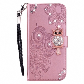 Kinyitható Tokok Samsung Galaxy A15 Bagolymandala És Bűbáj