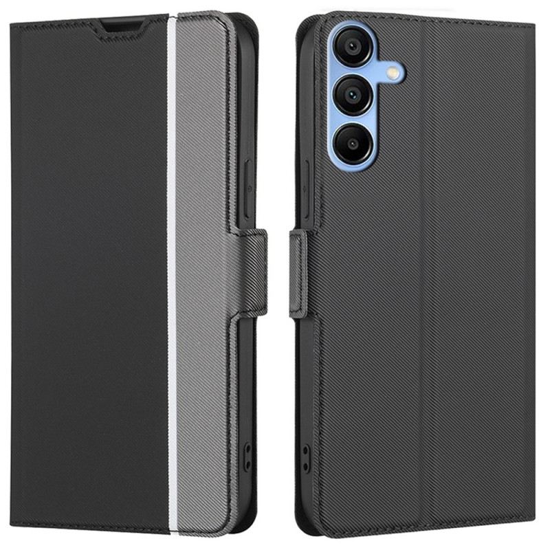 Kinyitható Tokok Samsung Galaxy A15 Kéttónusú Finesse