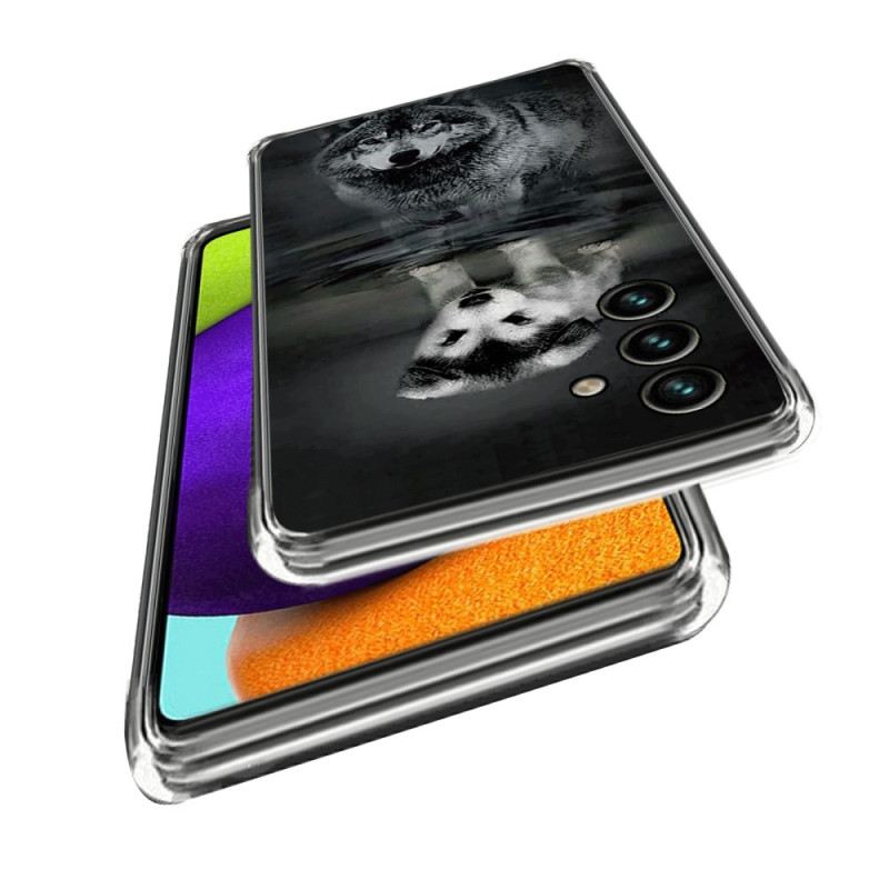 Mobiltelefon Tokok Samsung Galaxy A15 Kutya És Farkas