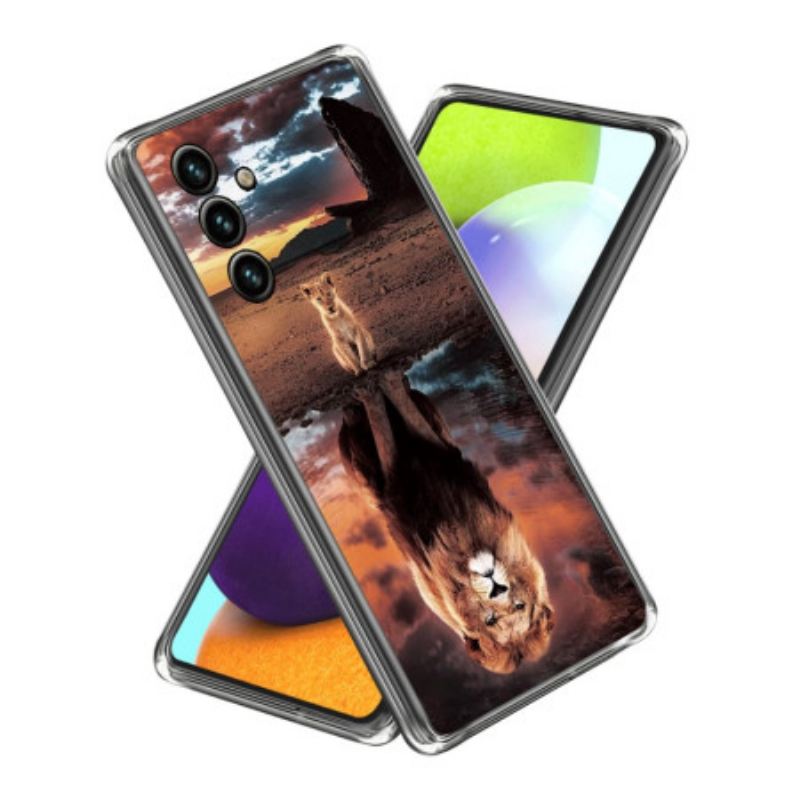 Mobiltelefon Tokok Samsung Galaxy A15 Oroszlán