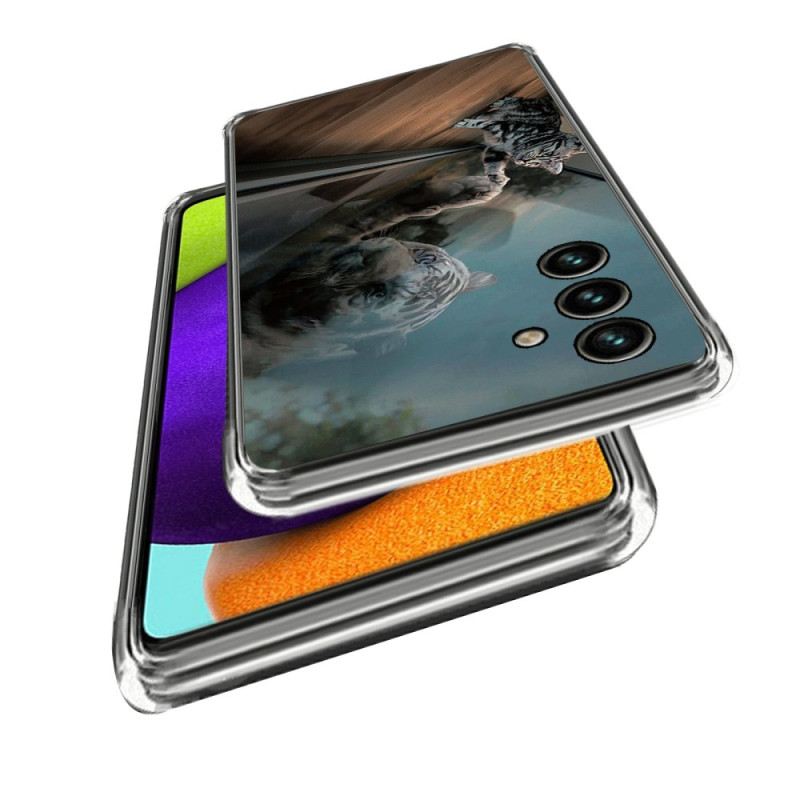 Mobiltelefon Tokok Samsung Galaxy A15 Tükör Kat