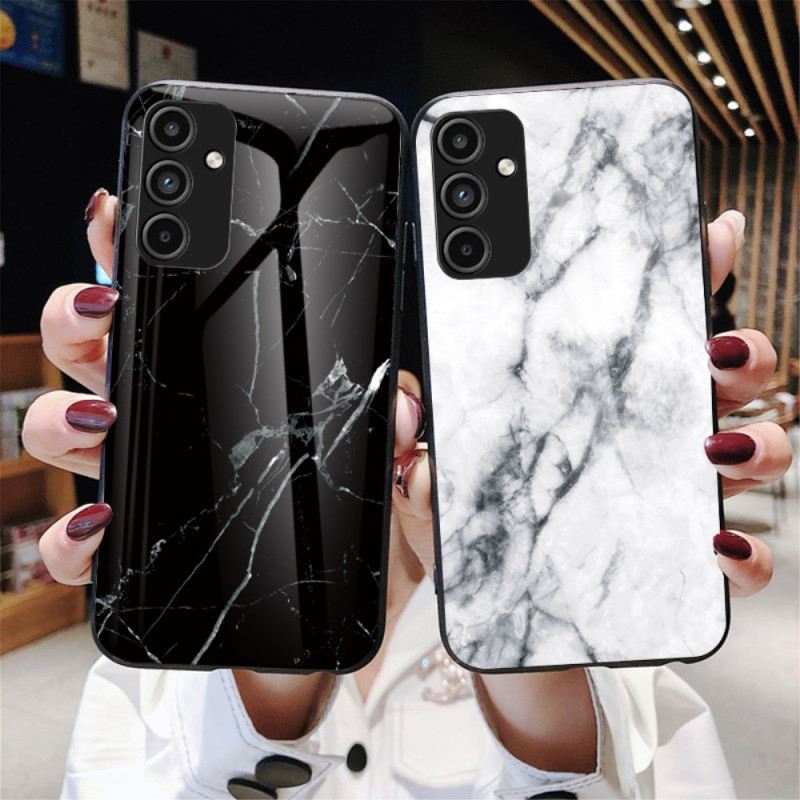 Telefontok Samsung Galaxy A15 Márvány Stílusú Edzett Üveg