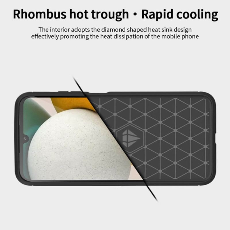 Telefontok Samsung Galaxy A15 Mofi Szálcsiszolt Szénszál