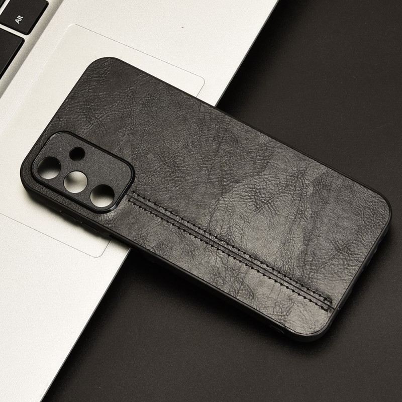 Tok Samsung Galaxy A15 Bőrhatású Varrás