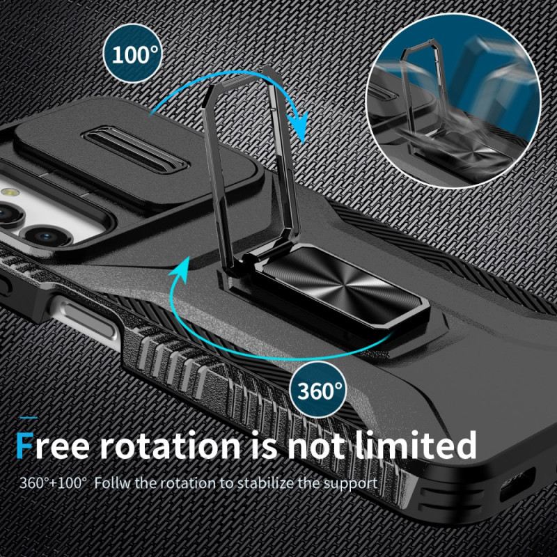 Tok Samsung Galaxy A15 Kétrétegű Ütésálló És Csúszó Lencsevédő