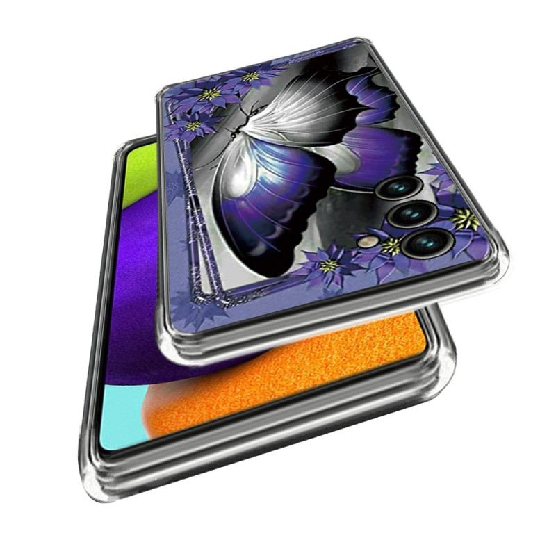 Tok Samsung Galaxy A15 Lila Pillangó