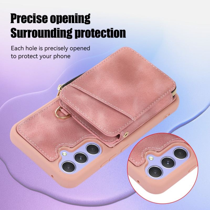 Tok Samsung Galaxy A15 Pénztárca És Zsinór