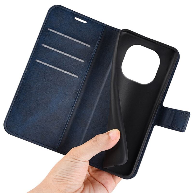 Bőrtok Xiaomi Redmi Note 14 Pro Plus 5g Bőrhatású