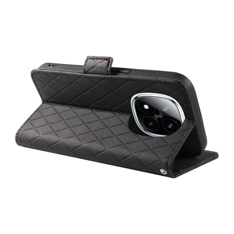 Bőrtok Xiaomi Redmi Note 14 Pro Plus 5g Gyémántok