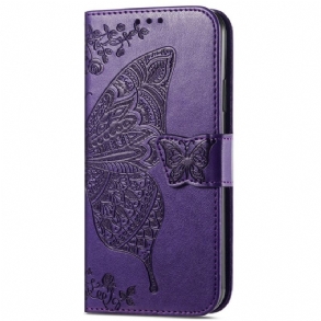 Fliptok Xiaomi Redmi Note 14 Pro Plus 5g Barokk Pillangó