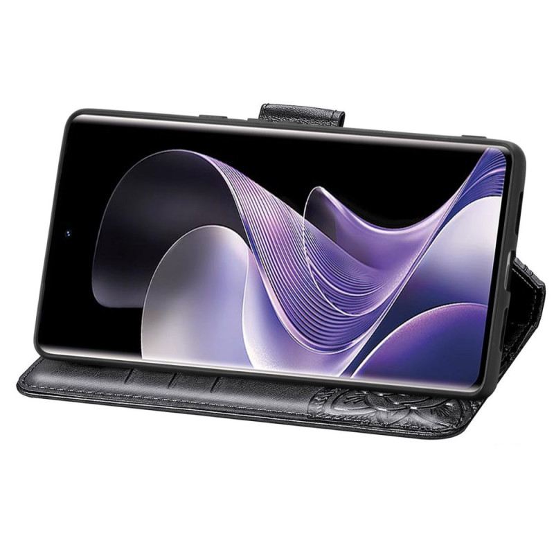 Fliptok Xiaomi Redmi Note 14 Pro Plus 5g Barokk Pillangó