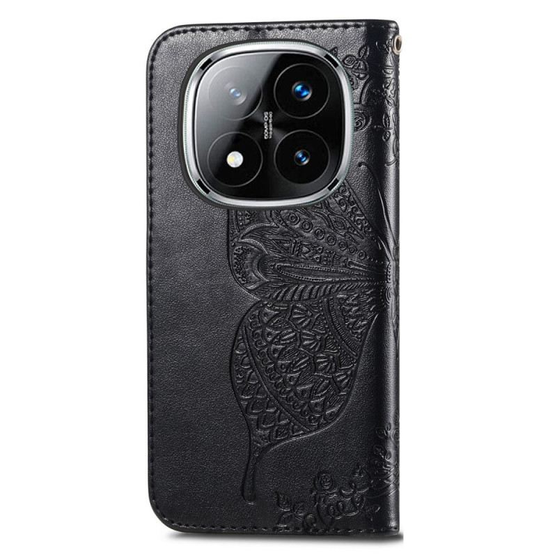 Fliptok Xiaomi Redmi Note 14 Pro Plus 5g Barokk Pillangó