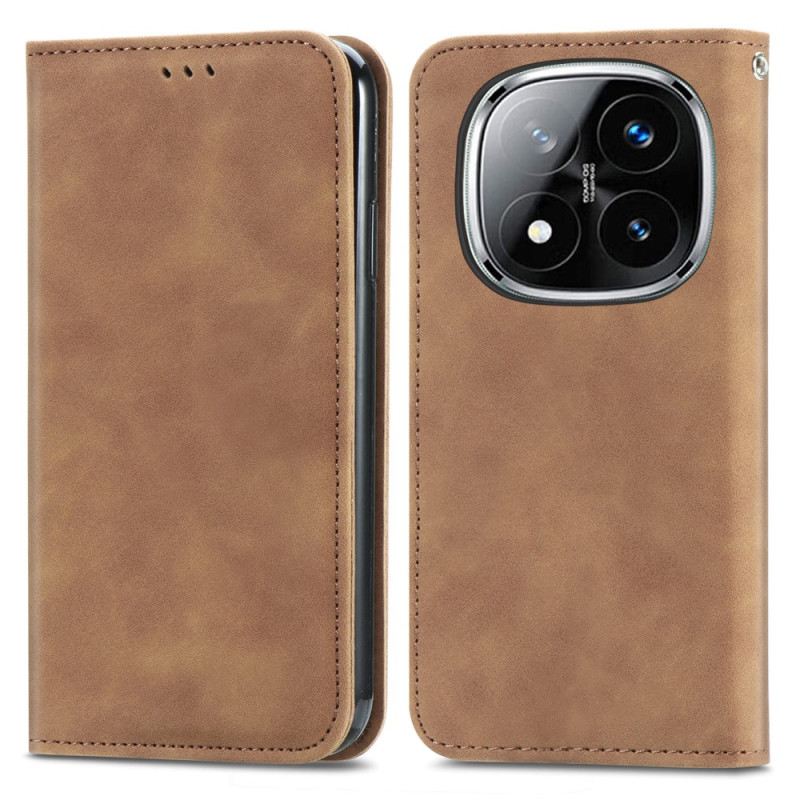 Fliptok Xiaomi Redmi Note 14 Pro Plus 5g Bőrhatású