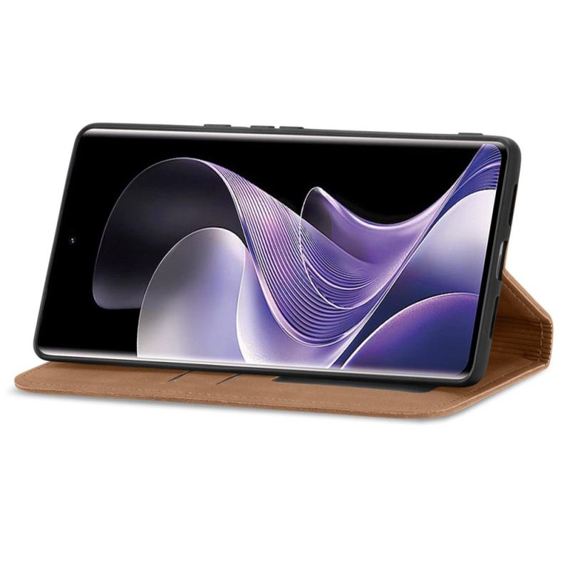 Fliptok Xiaomi Redmi Note 14 Pro Plus 5g Bőrhatású