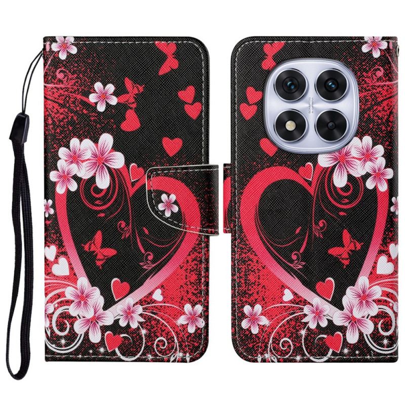 Fliptok Xiaomi Redmi Note 14 Pro Plus 5g Piros Szív