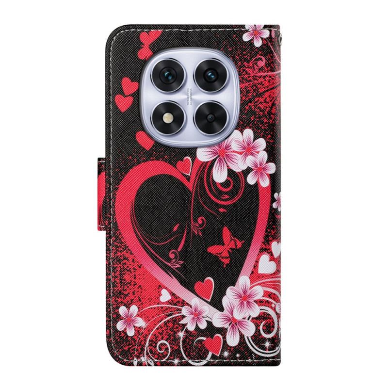 Fliptok Xiaomi Redmi Note 14 Pro Plus 5g Piros Szív