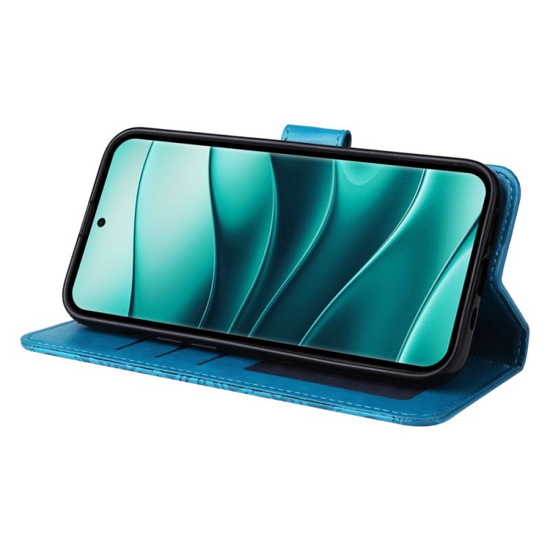 Kinyitható Tokok Xiaomi Redmi Note 14 Pro Plus 5g Rikító Mandala