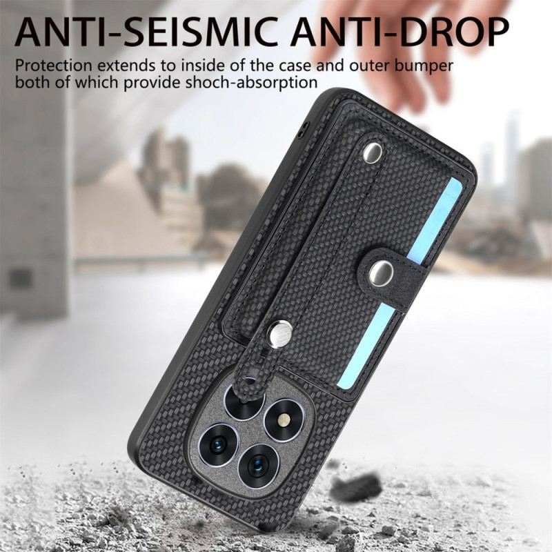 Mobiltelefon Tokok Xiaomi Redmi Note 14 Pro Plus 5g Kártyatartóval És Kézi Szíjjal