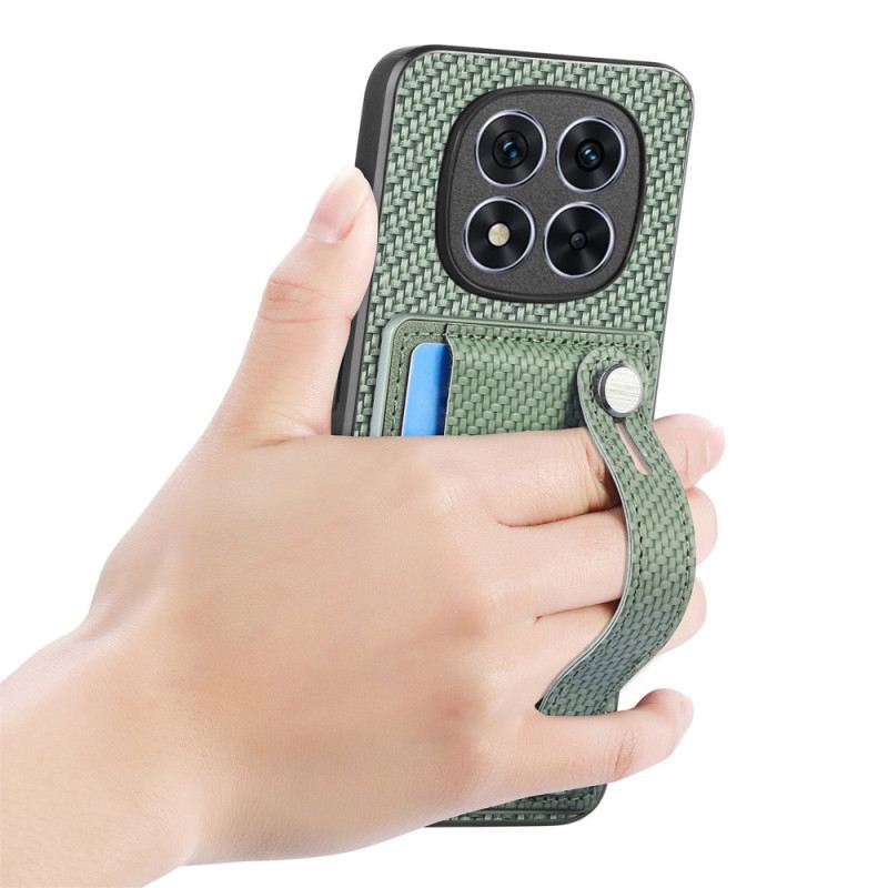 Mobiltelefon Tokok Xiaomi Redmi Note 14 Pro Plus 5g Kártyatartóval És Kézi Szíjjal