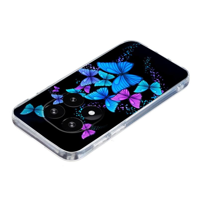 Tok Xiaomi Redmi Note 14 Pro Plus 5g Színes Pillangók