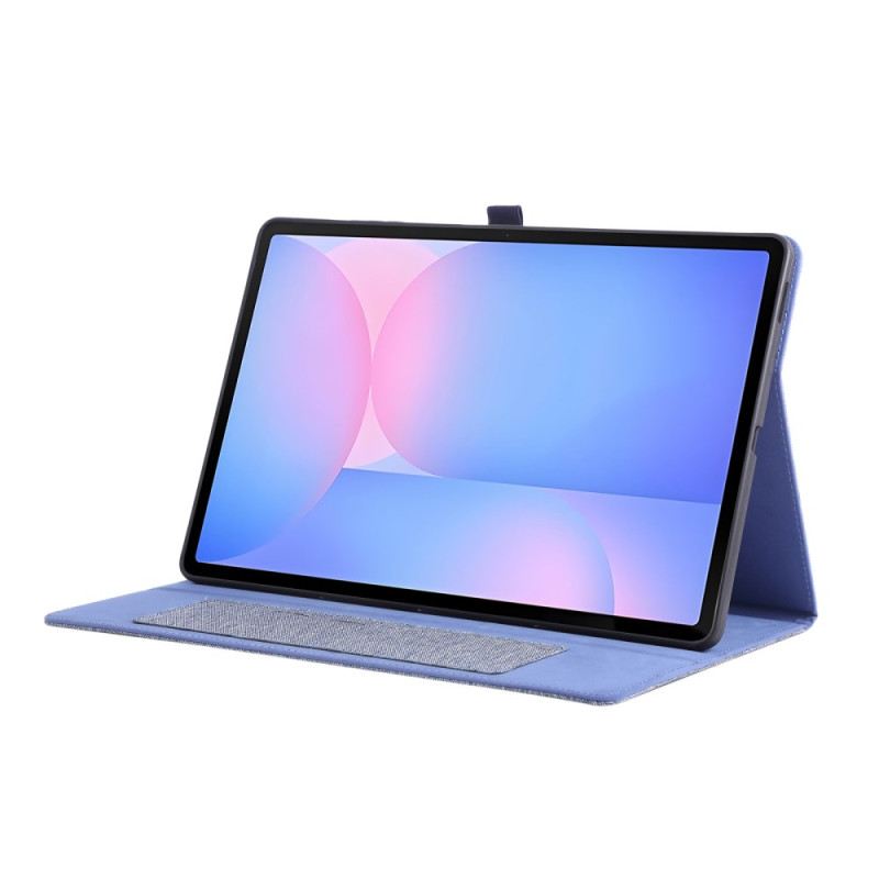 Bőrtok Samsung Galaxy Tab S10 Fe Plus Szövet