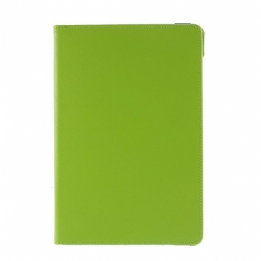 Kinyitható Bőrtok Samsung Galaxy Tab S10 Fe Plus -ban Forgatható Licsi Műbőr