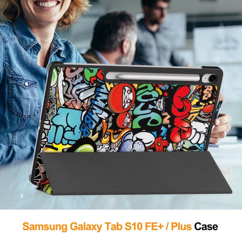 Samsung Galaxy Tab S10 Fe Plus Graffiti Mintás
