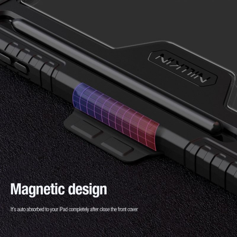 Samsung Galaxy Tab S10 Fe Plus Nillkin Lökhárító Origami Állvánnyal És Csúszó Fedéllel