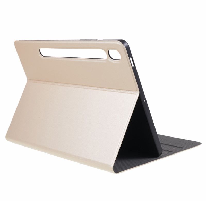 Tok Samsung Galaxy Tab S10 Fe Plus Bőrhatású